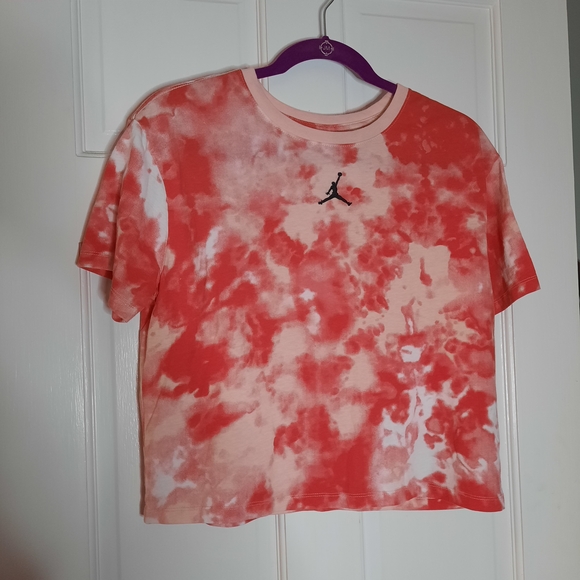 Jordan Other - Jordan Kids Coral Tie-Dye T-Shirt